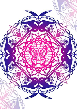 Mandala Butterfly