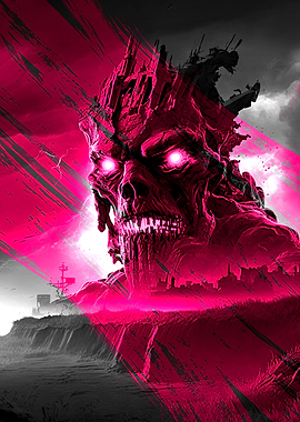 Dark Fantasy Stone Demon