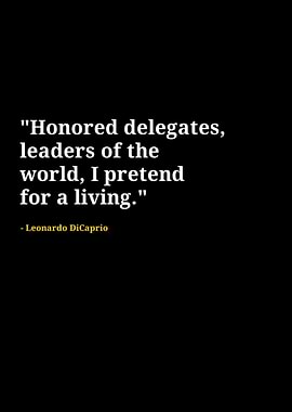 Leonardo Dicaprio quotes