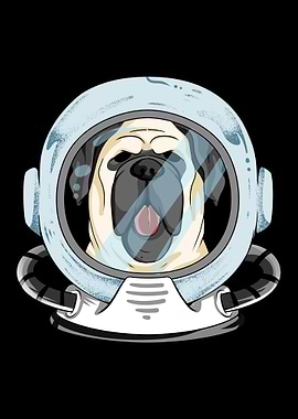 Mastiff Astronaut
