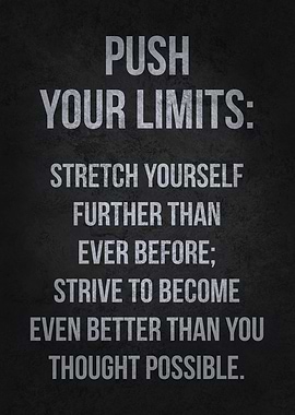 Push Your Limits