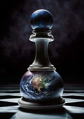 Chess Pawn Earth