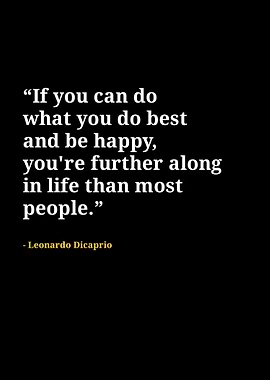 Leonardo Dicaprio quotes