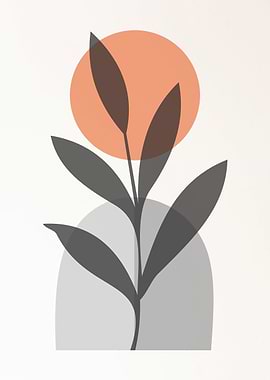 TROPICAL PLANT minimalist