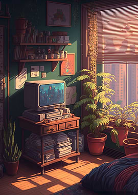 Cozy Game Room