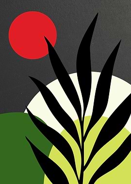 TROPICAL PLANT minimalist