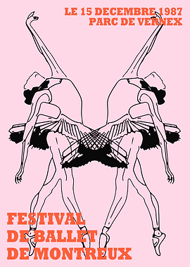 Montreux Ballet Poster