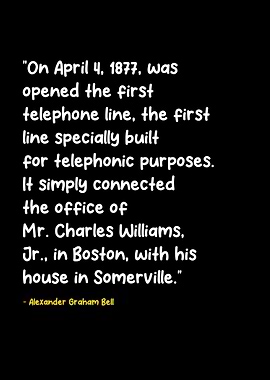 Graham bell quotes