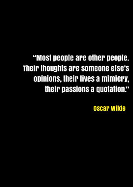 Oscar Wilde Quotes