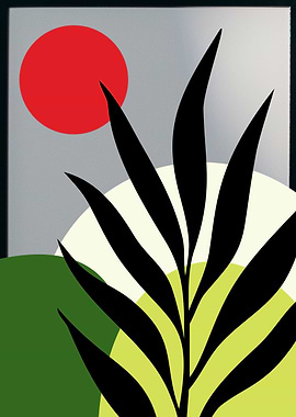 TROPICAL PLANT minimalist