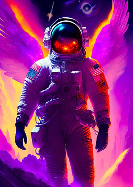 Angelic Astronaut