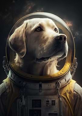 Labrador Astronaut