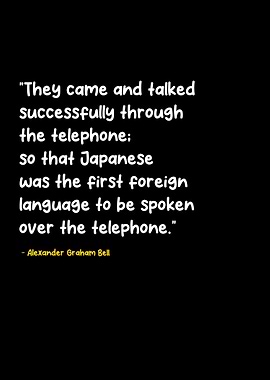 Graham bell quotes