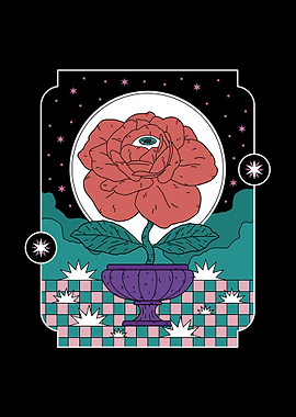 Rose With an Eye