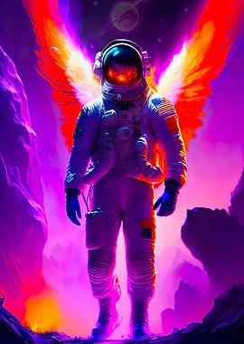 Angelic Astronaut