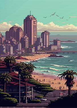 Durban Pixel art