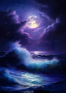 The Moon And The Sea