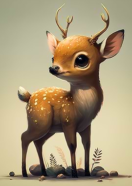 Cute Baby Deer