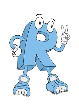 Funny Letter R Cool
