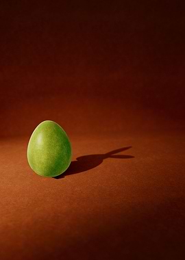 Egg with Rabbit as Shadow