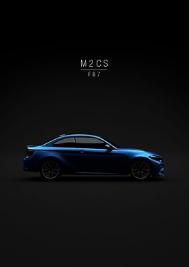 2020 BMW M2 CS Misano Blue