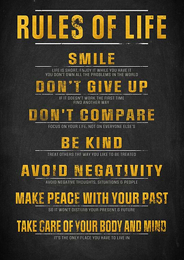 Rules of Life