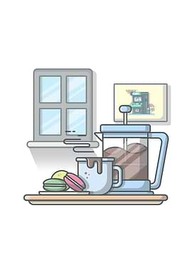 Breakfast Time Cartoon