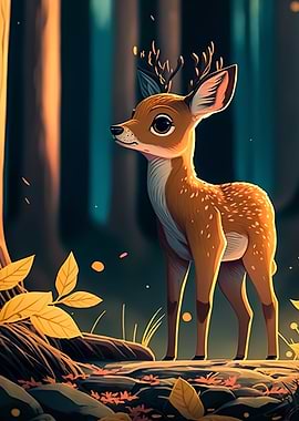 Cute Baby Deer