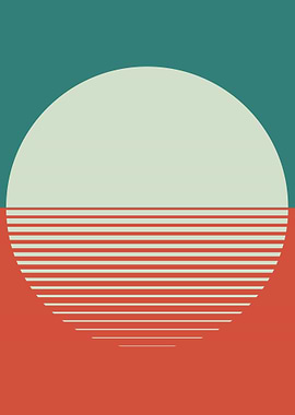 Blissful Vintage Sunset