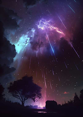 Astral Meteor Showers