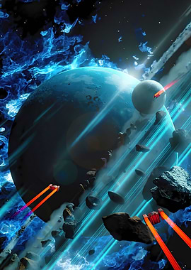 Planet Earth Asteroid