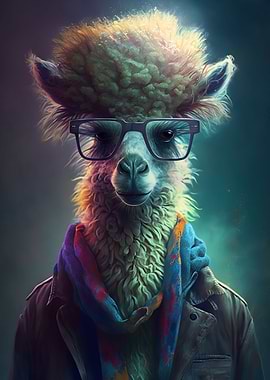 The Cyberpunk Llama
