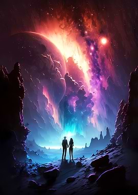 Celestial Nebula Lovers