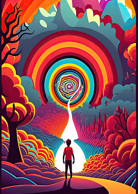 Child Dreaming AI Art