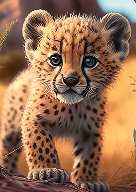 Baby Cheetah