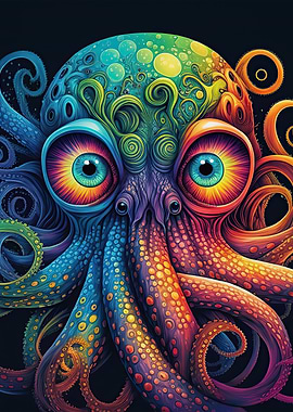 Colorful Octopus