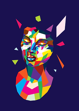 Wpap girl portrait