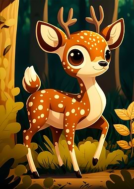 Cute Baby Deer