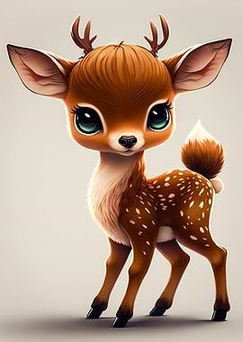Cute Baby Deer