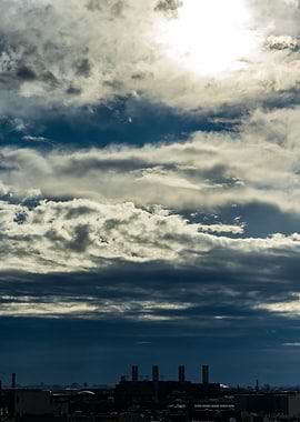 NYC Sky Blue White Black
