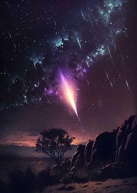 Celestial Meteor Shower