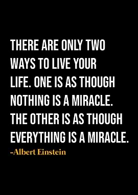 Albert Einstein Quote