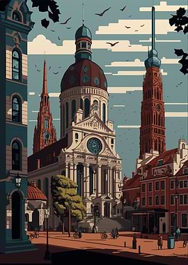 Riga Pixel Art