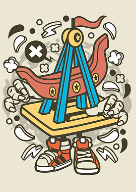 Cartoon Illustration 402