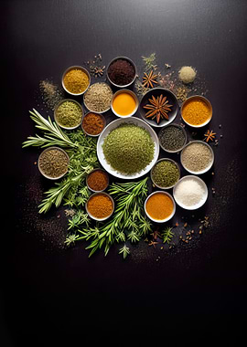 Spices Display