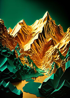 Gold and Emerald Mountains