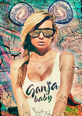 Psychedelic Ganja Baby