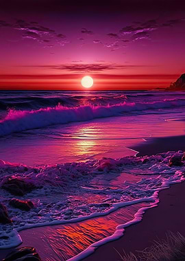 Beautiful Sunset Beach