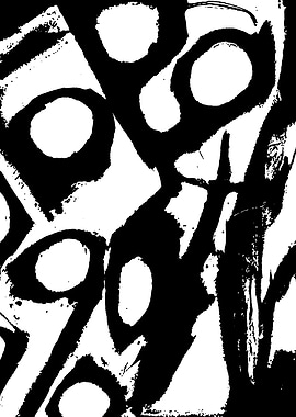 Black and White Abstract