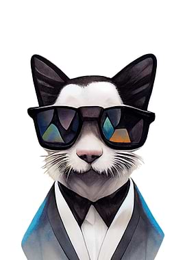 Funny Cat Sunglasses